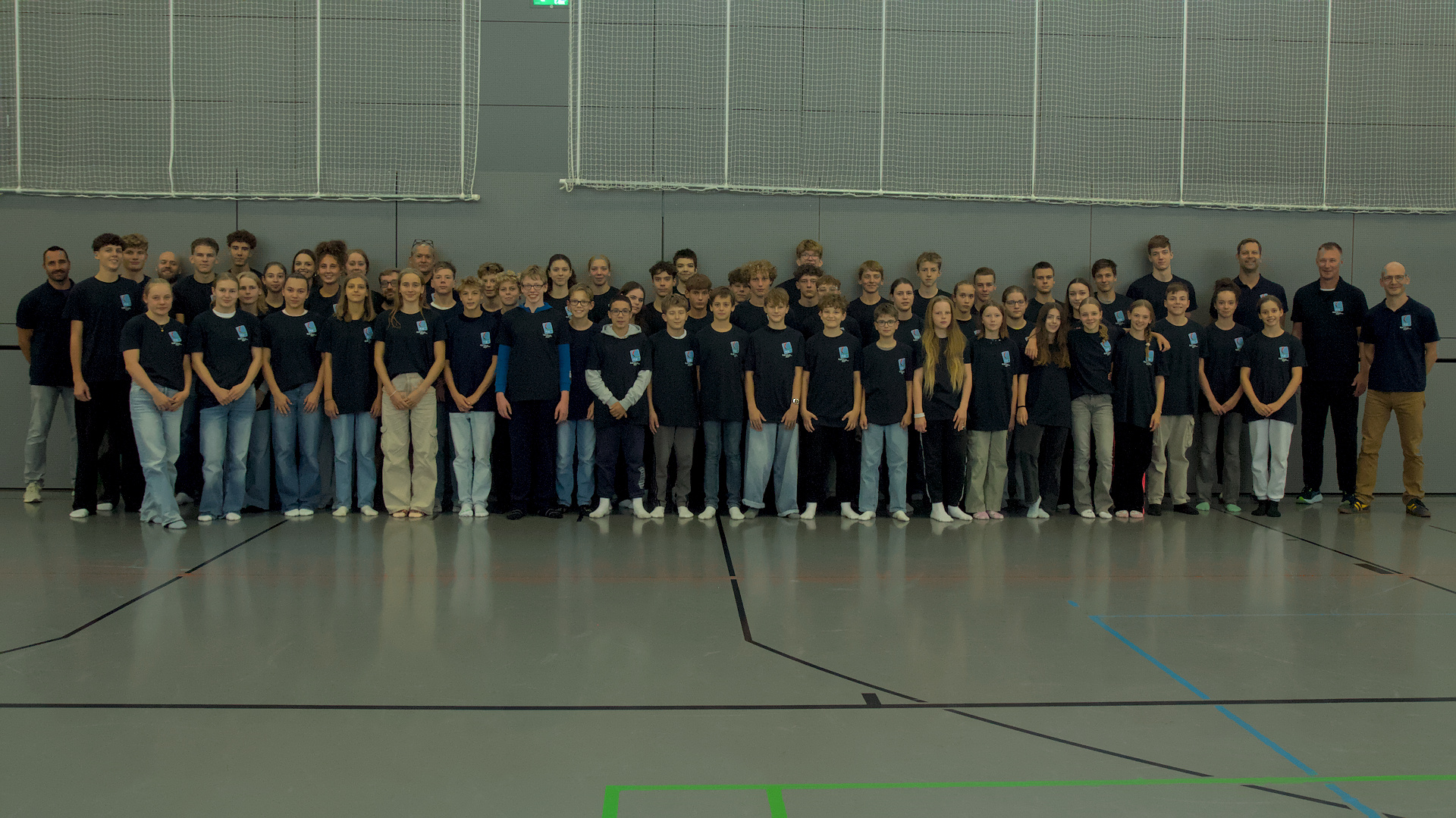 Delegation des SLZB zum Bundesfinale Herbst 2025 Jugend trainiert für Olympia & Paralympics